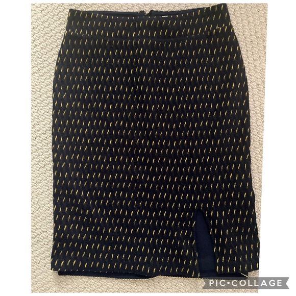 ANTHROPOLOGIE MAEVE HANNON TEXTURED PENCIL SKIRT OFFICE PROFESSIONAL - Picture 3 of 6